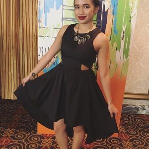 Francesca’s - formal black dress